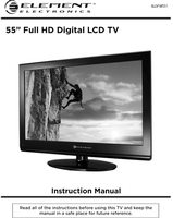 Element ELGFW551 TV Operating Manual